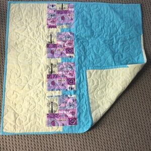 Colorful Patchwork Baby Quilt